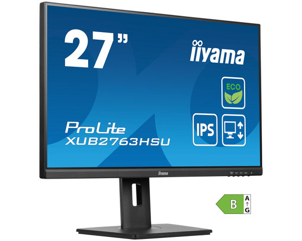 ProLite XUB2763HSU-B1 - 27” IPS, Full HD panel with B energy class