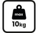 max 10 kg